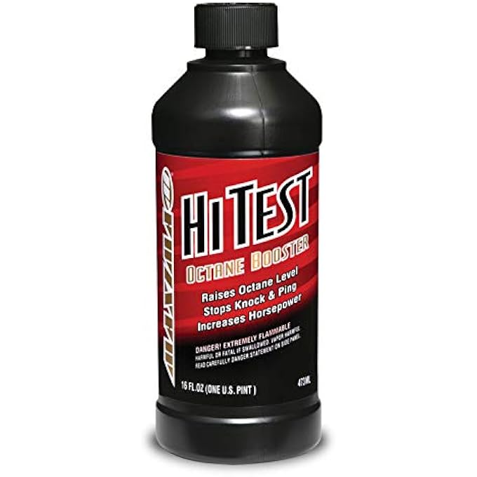 Maxima RACING OILS 83916-4PK HI-TEST OCTANE BOOST 16 OZ BOTTLE, 4-PACK - Image 1